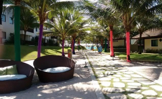 Marulhos Resort Beach - 2 Quartos & 1 Quarto ปอร์โต จิ กาลินญาส ภายนอก รูปภาพ